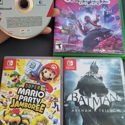 Xbox And Nintendo Games