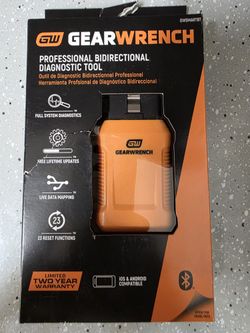 GearWrench Professional Bidirectional Diagnostic Tool GWSMARTBT