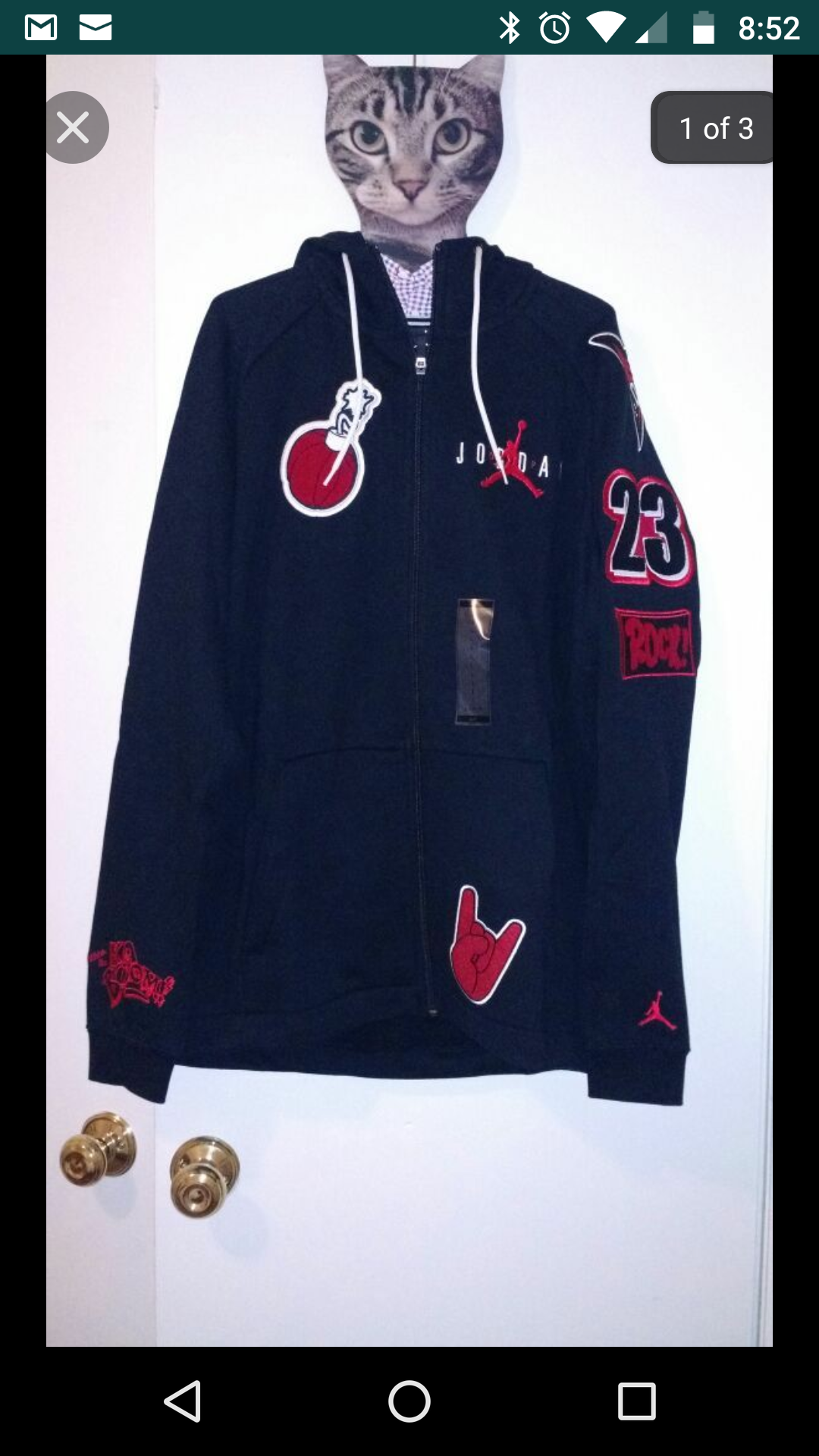 Nike Jordan 7 Doernbecher Damien Phillips Hoodie Jacket