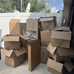 Free Moving Boxes & Packaging Paper