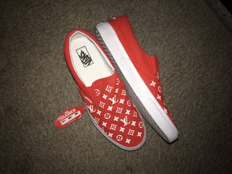 CUSTOM Louis Vuitton VANS! 