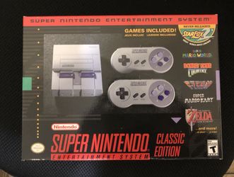 Super Nintendo classic edition