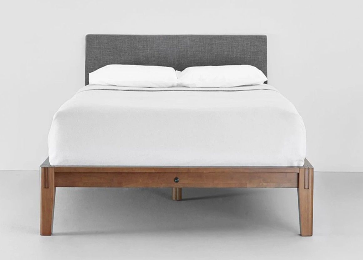 Thuma Japanese Lock In Bed Frame Walnut Queen