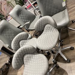 Three Manicure Station With Chairs $ 1,500