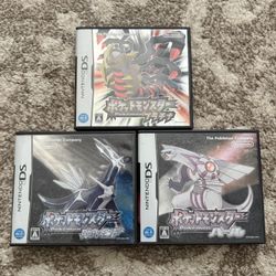 Japanese Pokemon Platinum Diamond Pearl For Nintendo Ds