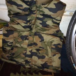 Athletic Works Boys Camouflage Vest 