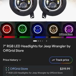 7 Inch Jeep Headlights 