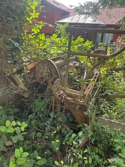 Antique Farm Equipment.