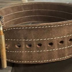 Weight Belt (Brown Leather)