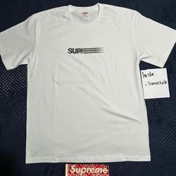
Supreme Motion Logo Tee (SS23)
White