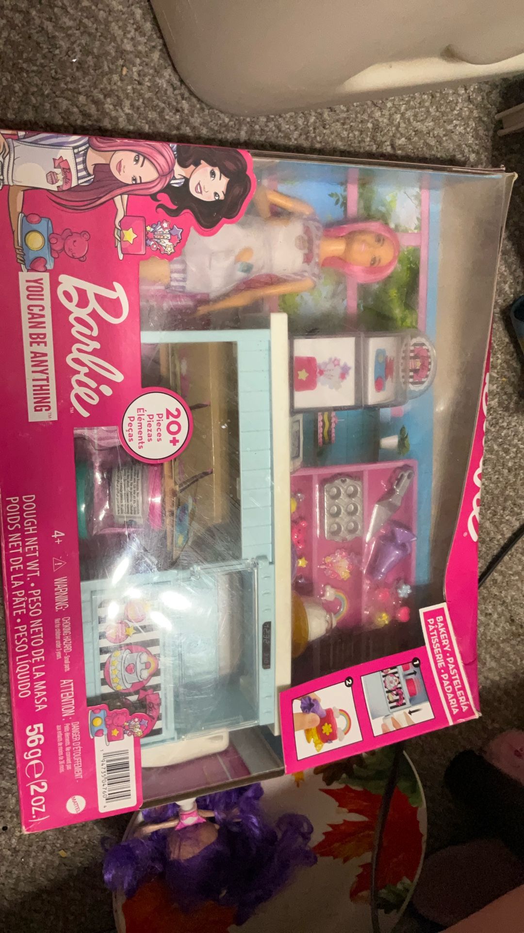 barbie bakery doll set new in box 