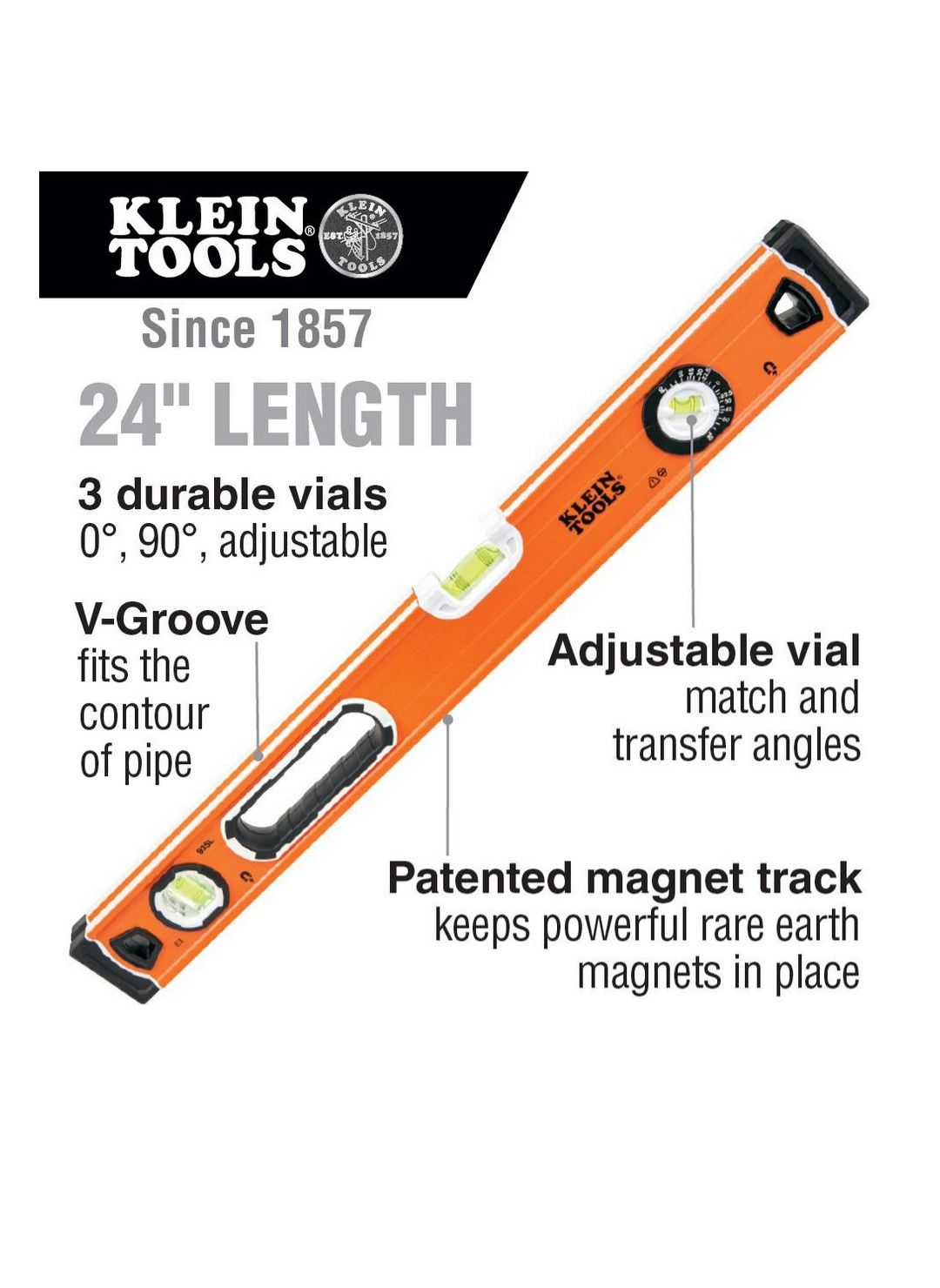 Kleintools 24 inches level brand new