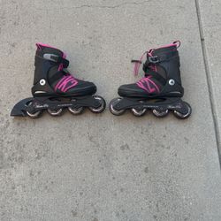 Girls Roller Skates With Stopper
