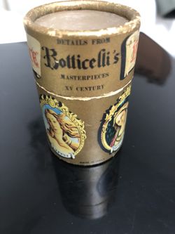 Matches Botticelli’s Masterpiece XV Century