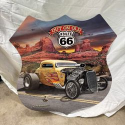 3D Metal Sign Large