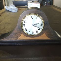 Gilbert Wind Up Mantle Clock