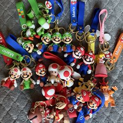 Mario Bros Keychains