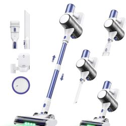 Ultenic U10 Ultra Cordless Stick Vacuum Cleaner, 450W Motor, 30KPa Suction, Max 40mins Runtime, Anti-Tangle Brush, 1L Dustbin Capacity, Stick Vacuum f