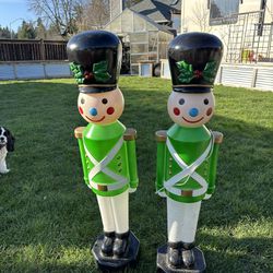 Christmas Toy Soldier Blow Molds