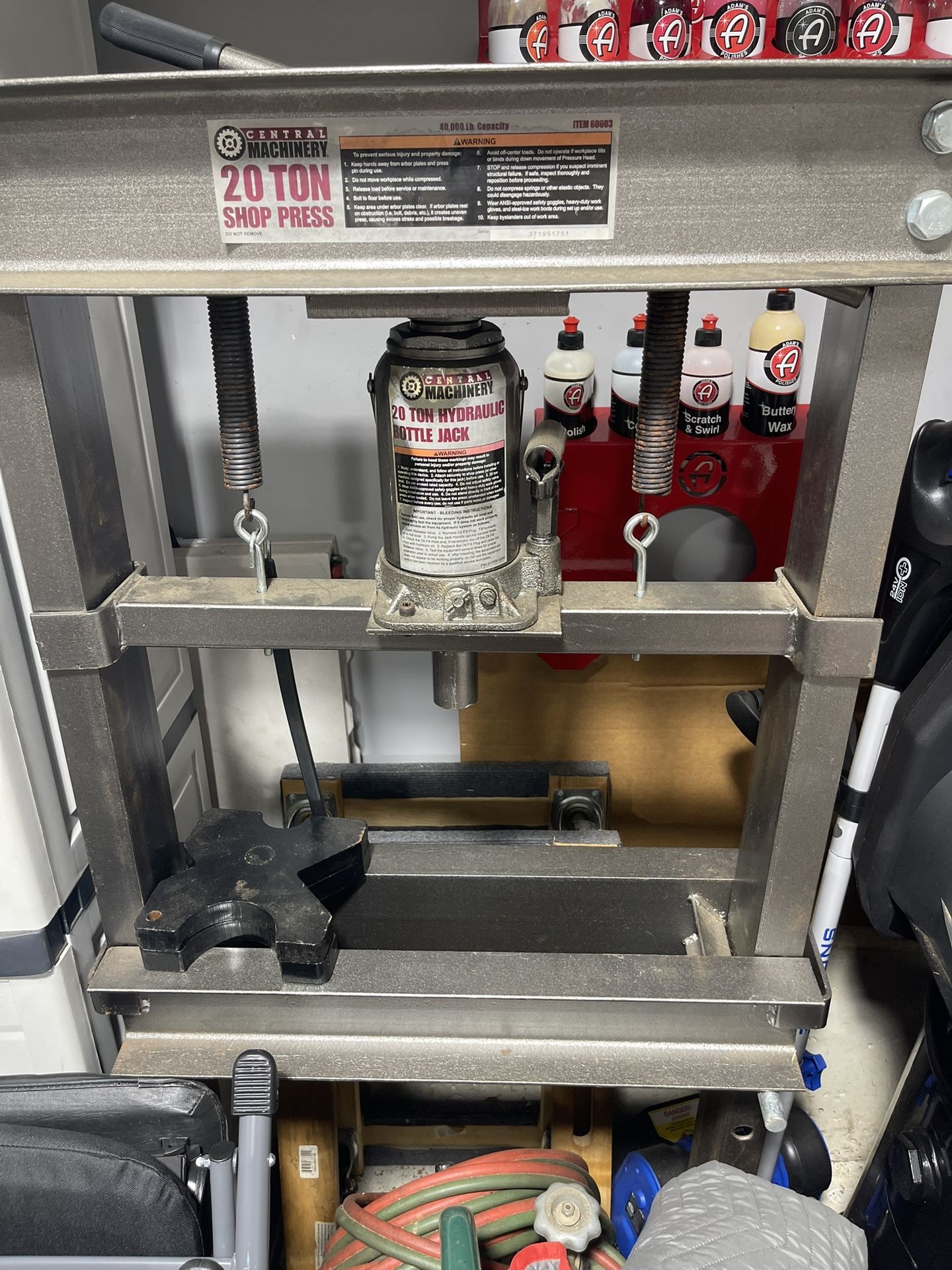 20 ton shop press