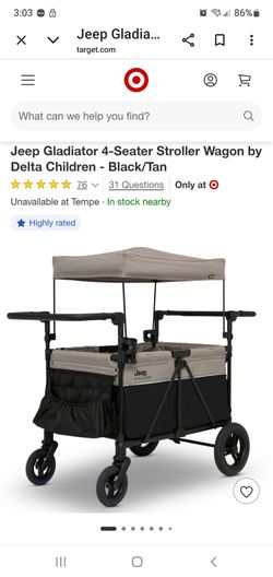 Jeep wagon for toddlers