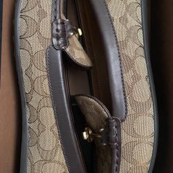 Coach Tlock Greenwich Khaki/Mahogany 