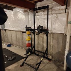 Freestanding Pull-up Bar With AB Arms And Push-Up Bars
