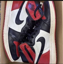 Air Jordan 1 OG Hi Bred Toe