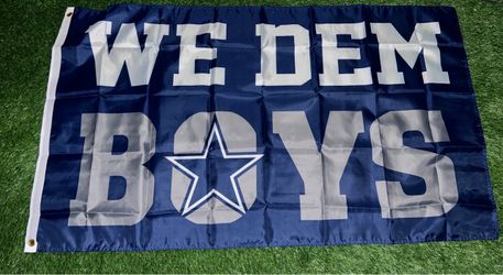 Cowboys flag size 5’x3’