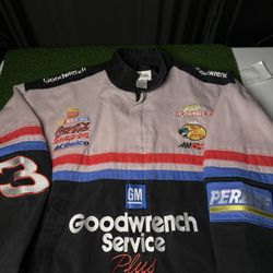 Chase Authentics Dale Earnhardt Jr NASCAR Racing Jacket XL