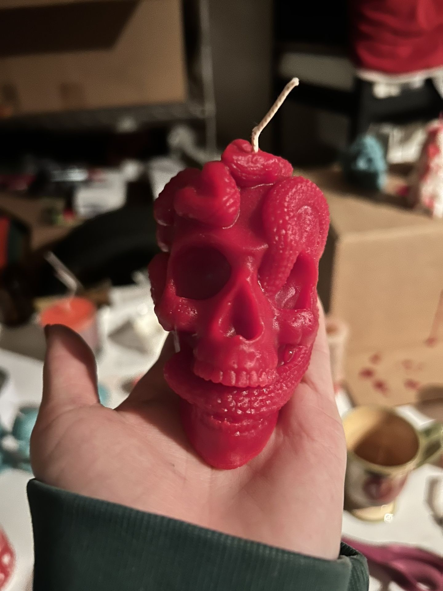 Spooky Halloween Candles