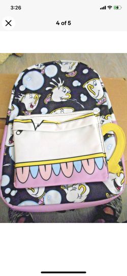Disney Princess Belle Chip Full Size Backpack!! NWT!!