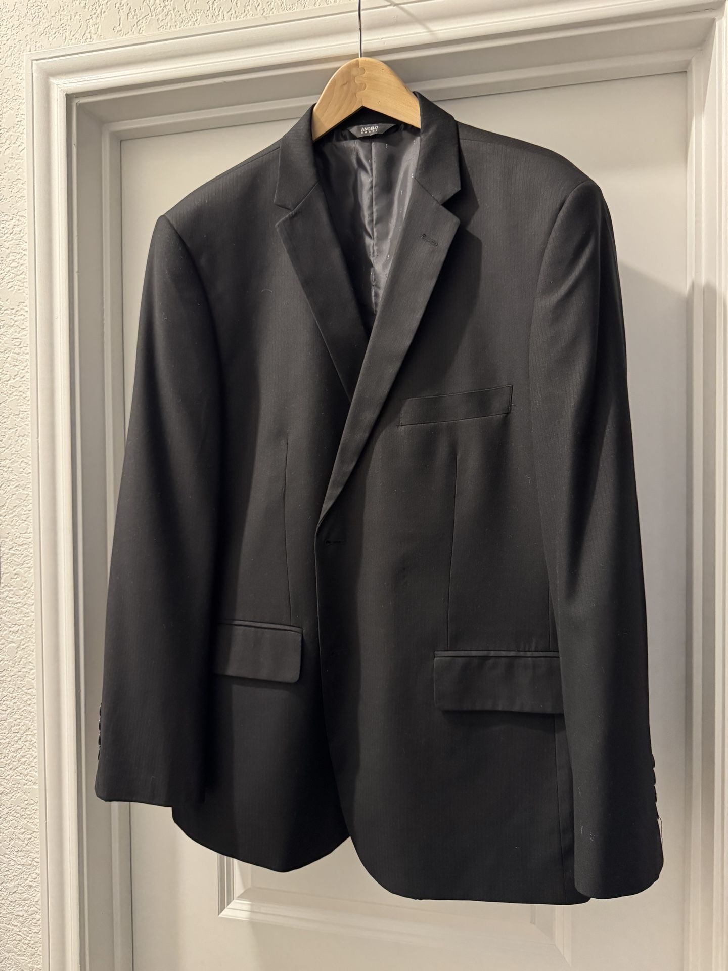 Men’s Black Suit Jacket & Vest