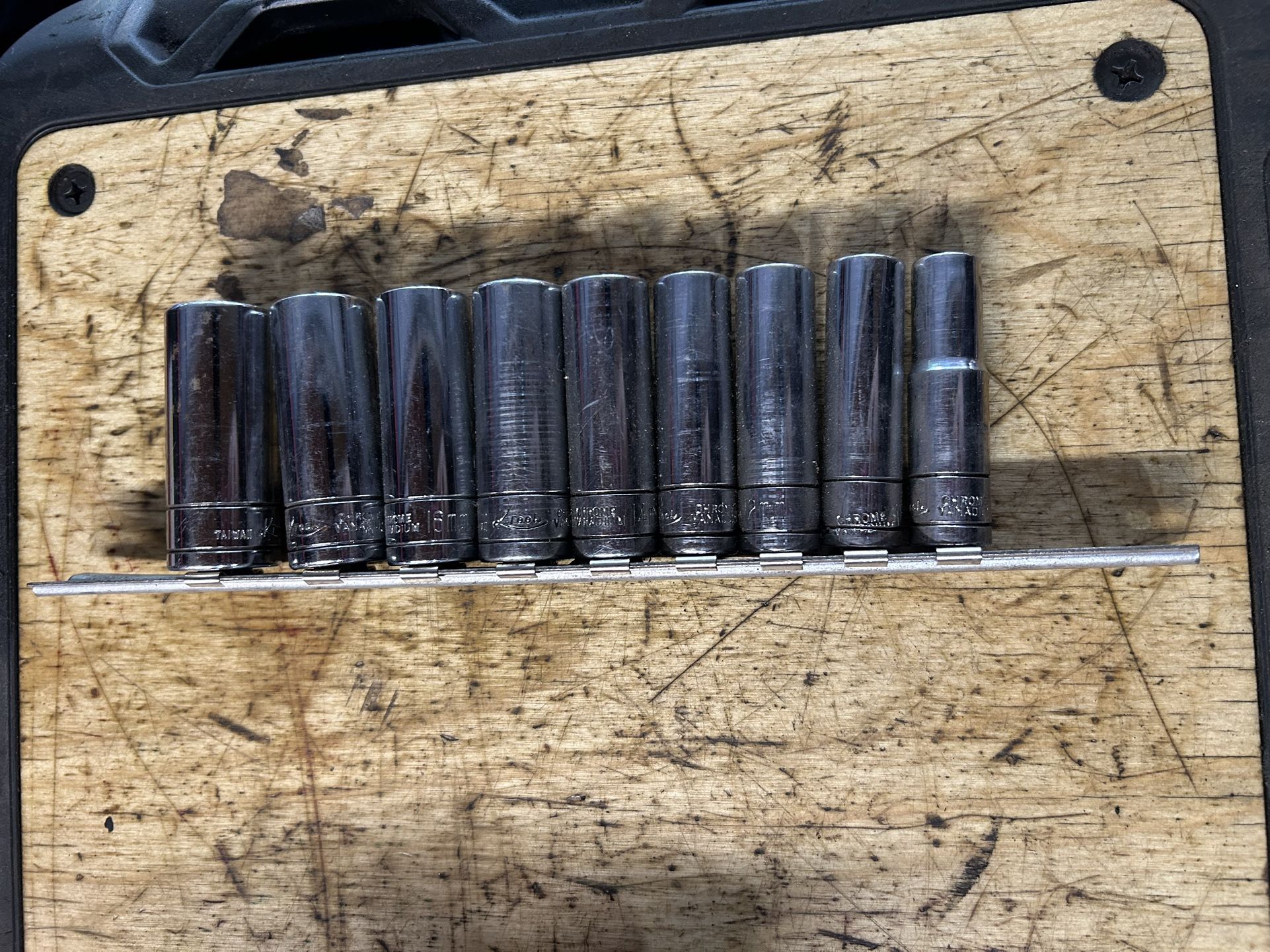 K Tool Metric Socket Set 3/8 Drive