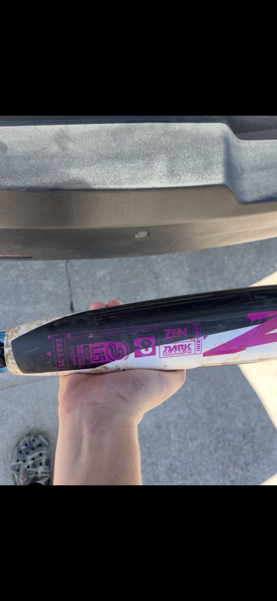 Demarini zen 2025 29 inch drop 8