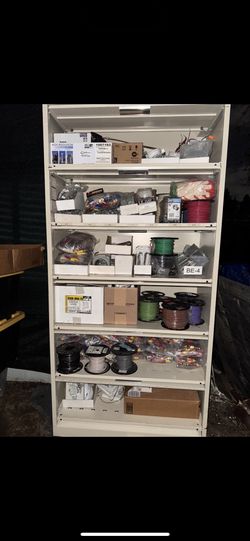 Huge Electrical Supplies Lot – Wires, Tools, & More!