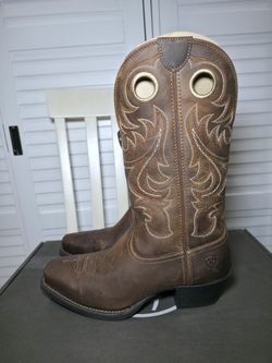 Ariat Sport Western Performance Boots Square Toe 10017365 Men's Size 11 EE