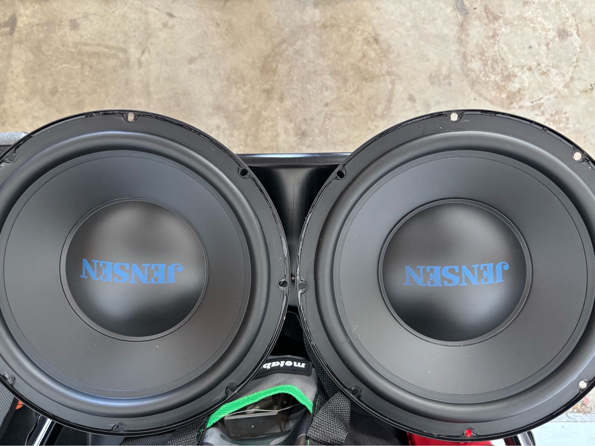 (2) 10” inch Jensen Subwoofers