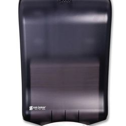 San Jamar Ultrafold Multifold/C-Fold Towel Dispenser, Classic, 11.75 x 6.25 × 18, Black Pearl