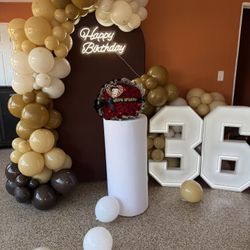 Brown Birthday Decorations 