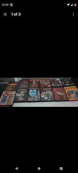 Lot of 12 Horror Halloween DVDs Cult Goosebumps Romero Zombies Vampires Rare New