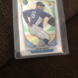 Baseball Card 2014 Bowman Chrome Julio Urias Rookie