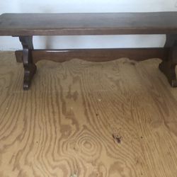 Heavy Solid Wood Bench 5 Feet Long