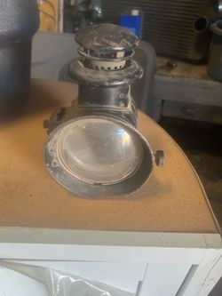 Antique Dietz Union Driving Lamp Lantern For Car Or Buggy
