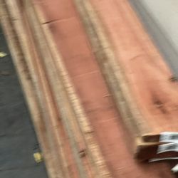 Redwood fence brand new 4 x 6