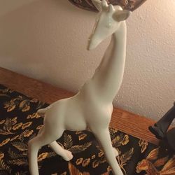 1960s Ceramic Giraffe Statue
