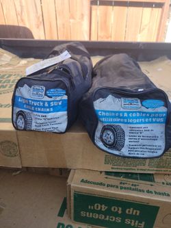 Light truck & suv cable chains