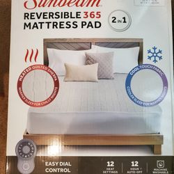 Twin Sunbeam Reversible Mattress Pad