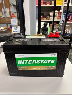 Interstate SRM-31 Marine RV Deep Cycle Battery 12V 98Ah