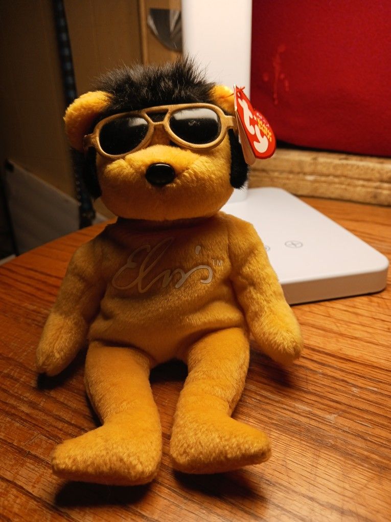 Elvis Golden Beanie Babies